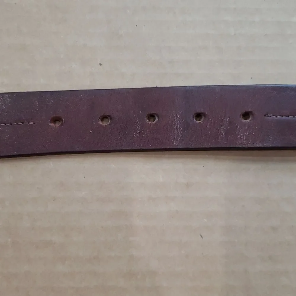 Abercrombie & Fitch Belt Men's S  Brown 1.5